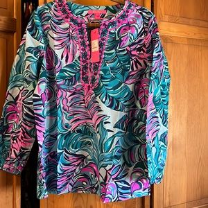 Lily Pulitzer dont wanna leaf size large